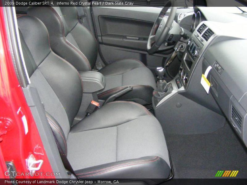 Inferno Red Crystal Pearl / Dark Slate Gray 2009 Dodge Caliber SRT 4