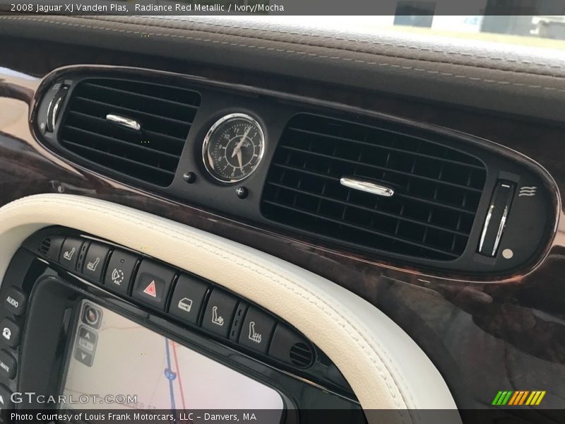 Radiance Red Metallic / Ivory/Mocha 2008 Jaguar XJ Vanden Plas