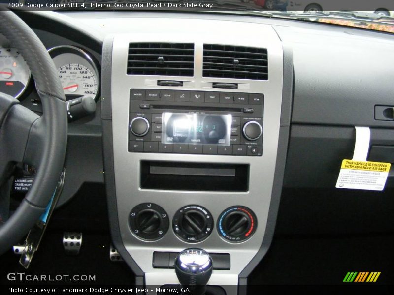 Inferno Red Crystal Pearl / Dark Slate Gray 2009 Dodge Caliber SRT 4