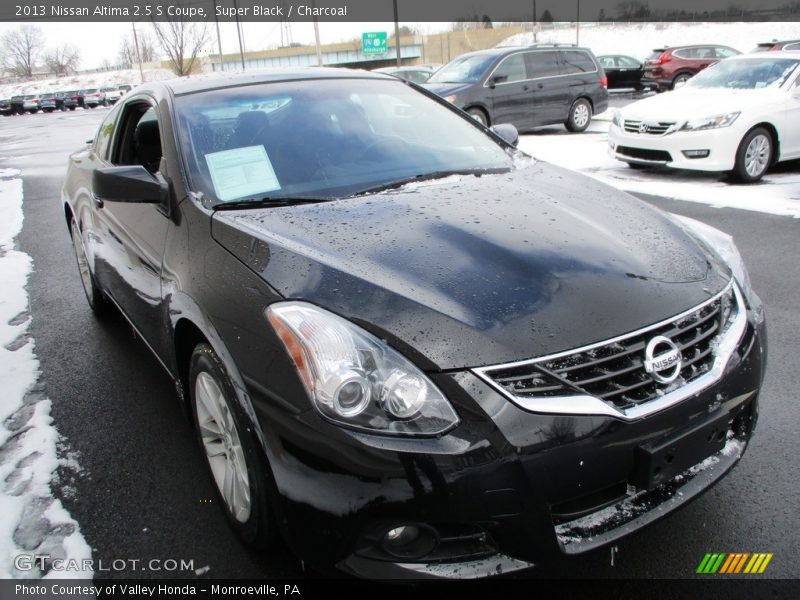 Super Black / Charcoal 2013 Nissan Altima 2.5 S Coupe