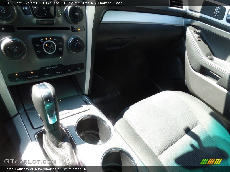 Ruby Red Metallic / Charcoal Black 2013 Ford Explorer XLT EcoBoost