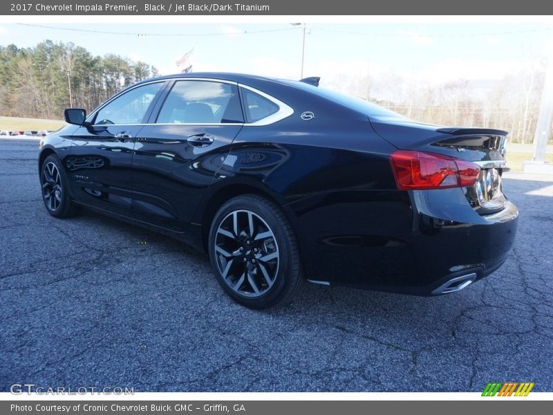 Black / Jet Black/Dark Titanium 2017 Chevrolet Impala Premier