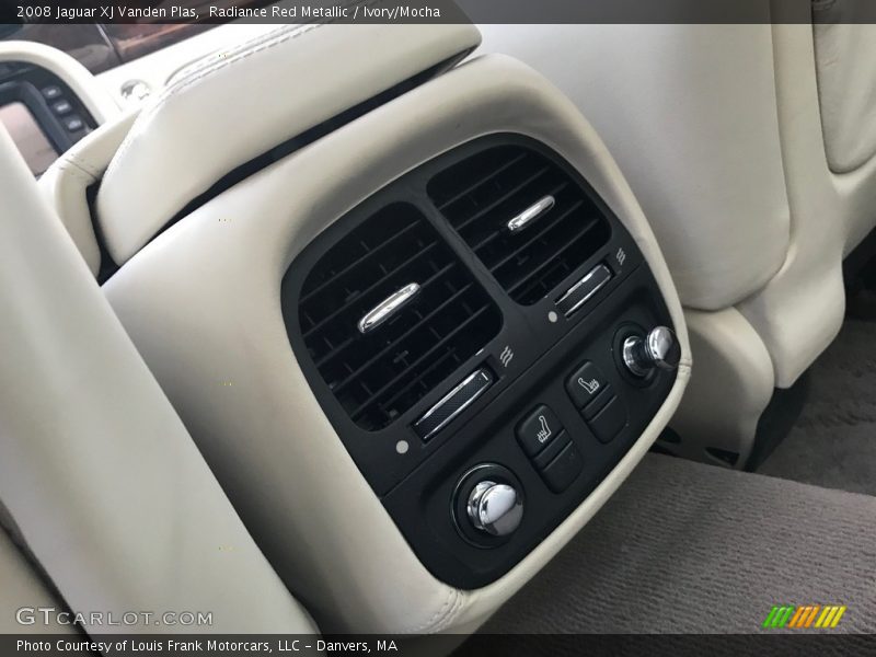 Radiance Red Metallic / Ivory/Mocha 2008 Jaguar XJ Vanden Plas