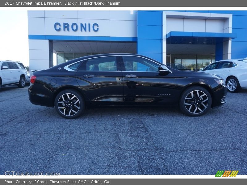 Black / Jet Black/Dark Titanium 2017 Chevrolet Impala Premier