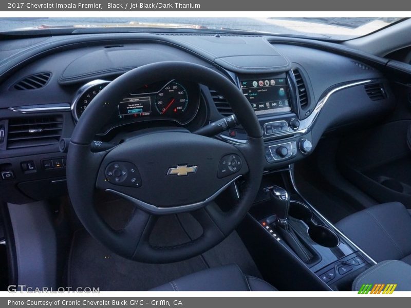 Black / Jet Black/Dark Titanium 2017 Chevrolet Impala Premier
