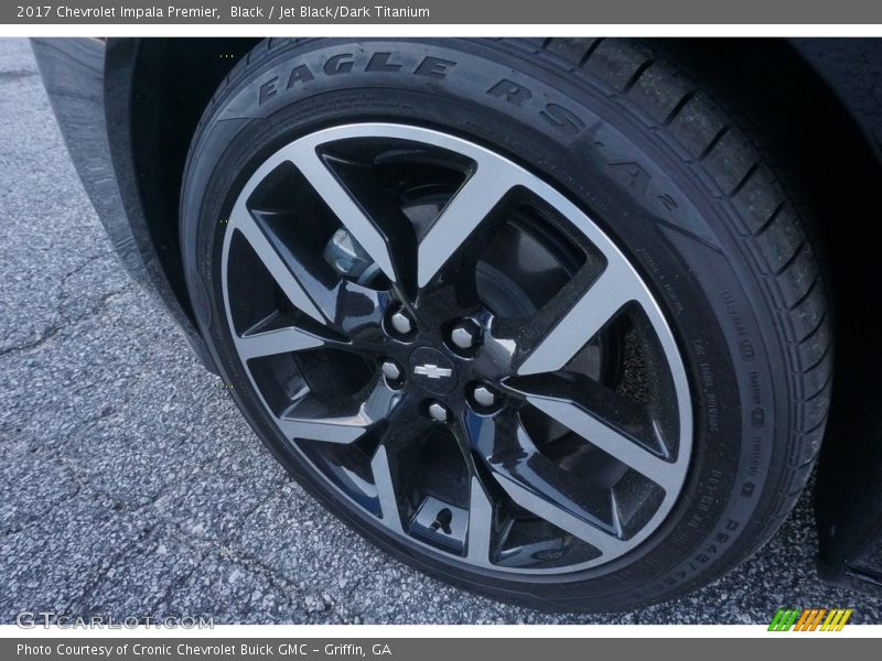 Black / Jet Black/Dark Titanium 2017 Chevrolet Impala Premier