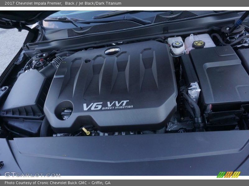 Black / Jet Black/Dark Titanium 2017 Chevrolet Impala Premier