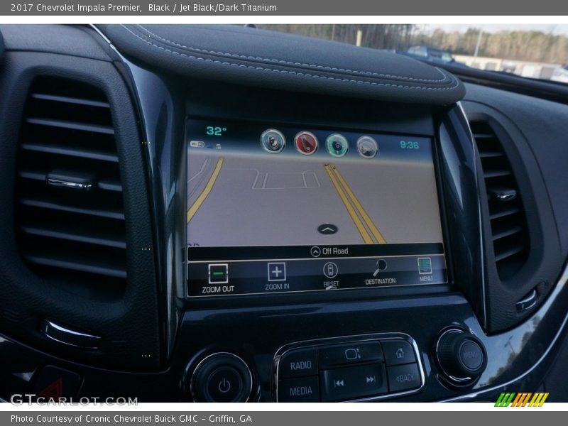 Black / Jet Black/Dark Titanium 2017 Chevrolet Impala Premier