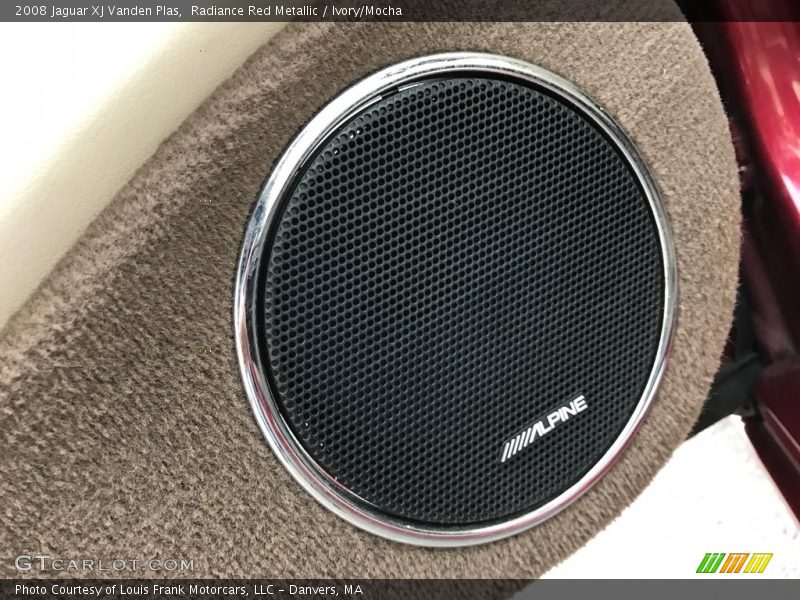 Radiance Red Metallic / Ivory/Mocha 2008 Jaguar XJ Vanden Plas