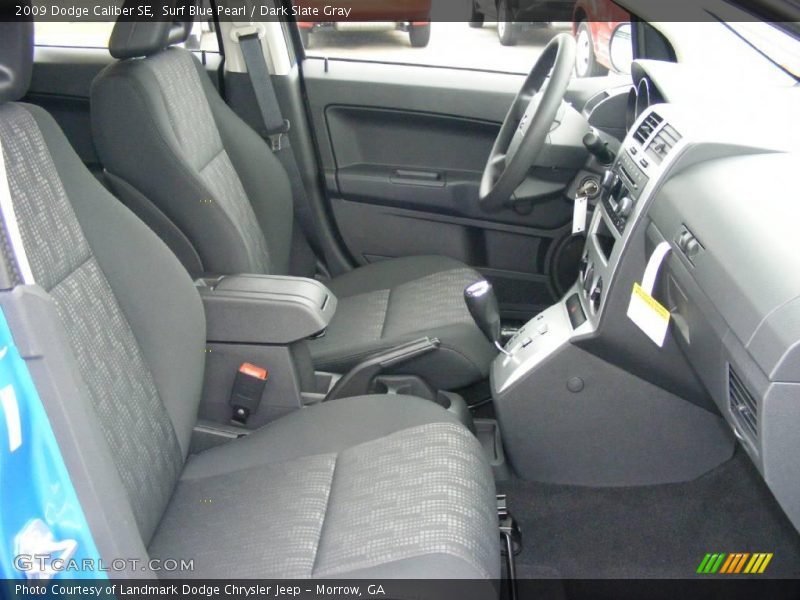 Surf Blue Pearl / Dark Slate Gray 2009 Dodge Caliber SE