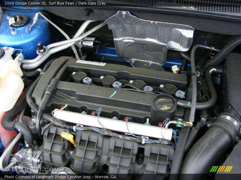 Surf Blue Pearl / Dark Slate Gray 2009 Dodge Caliber SE