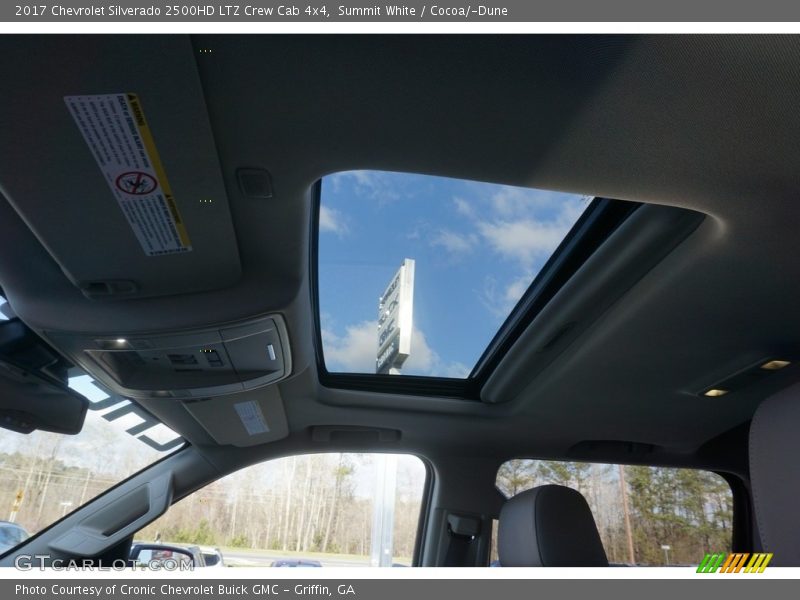 Summit White / Cocoa/­Dune 2017 Chevrolet Silverado 2500HD LTZ Crew Cab 4x4