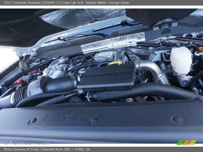 Summit White / Cocoa/­Dune 2017 Chevrolet Silverado 2500HD LTZ Crew Cab 4x4