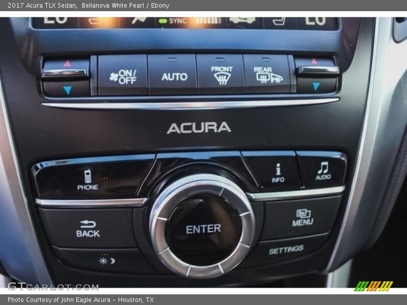 Bellanova White Pearl / Ebony 2017 Acura TLX Sedan