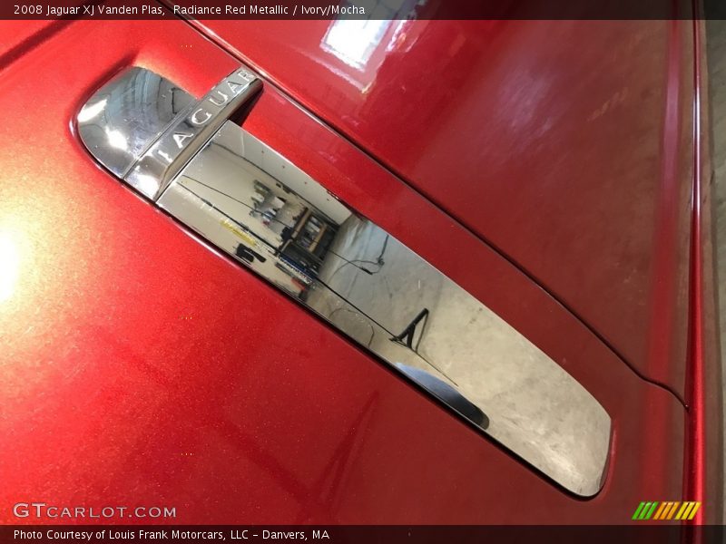Radiance Red Metallic / Ivory/Mocha 2008 Jaguar XJ Vanden Plas