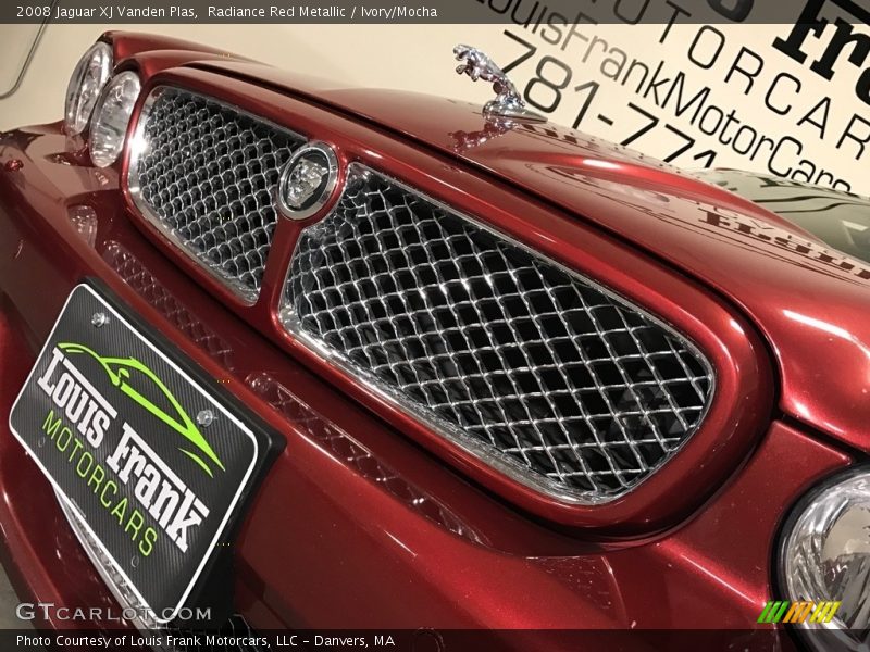 Radiance Red Metallic / Ivory/Mocha 2008 Jaguar XJ Vanden Plas