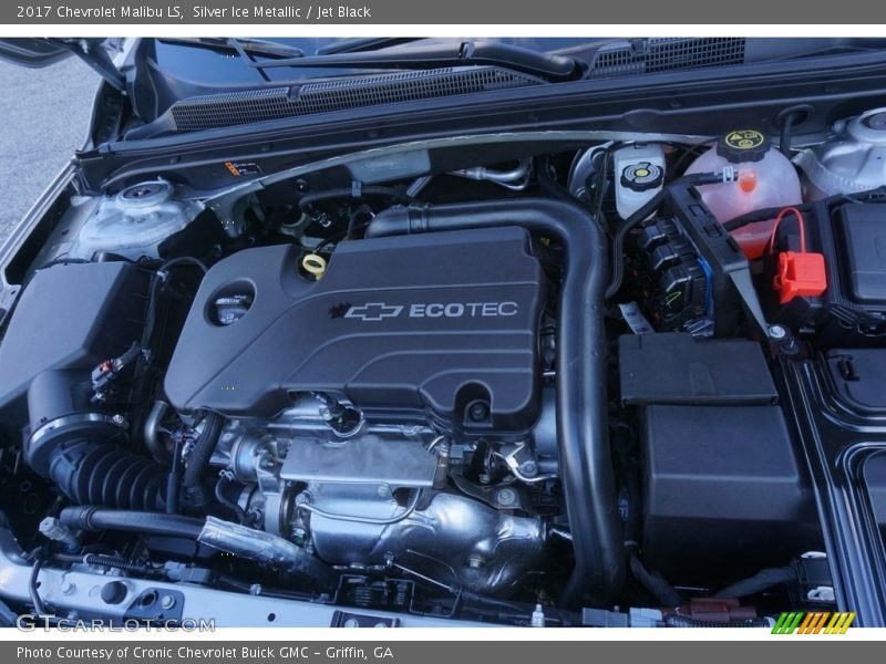 Silver Ice Metallic / Jet Black 2017 Chevrolet Malibu LS