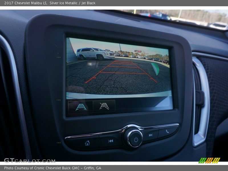 Silver Ice Metallic / Jet Black 2017 Chevrolet Malibu LS