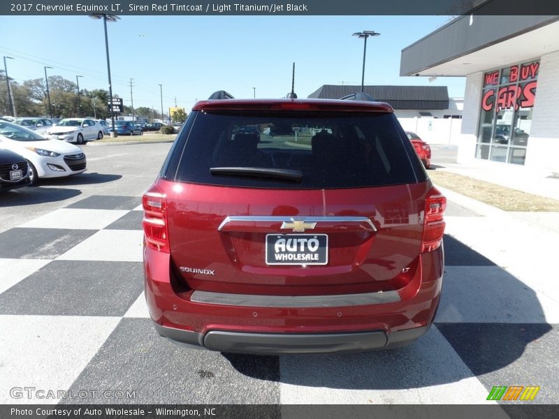 Siren Red Tintcoat / Light Titanium/Jet Black 2017 Chevrolet Equinox LT
