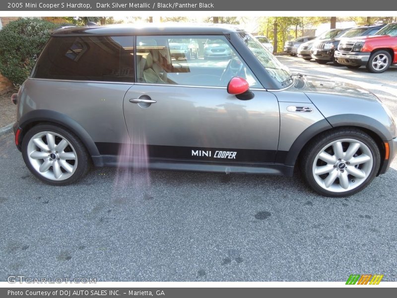 Dark Silver Metallic / Black/Panther Black 2005 Mini Cooper S Hardtop