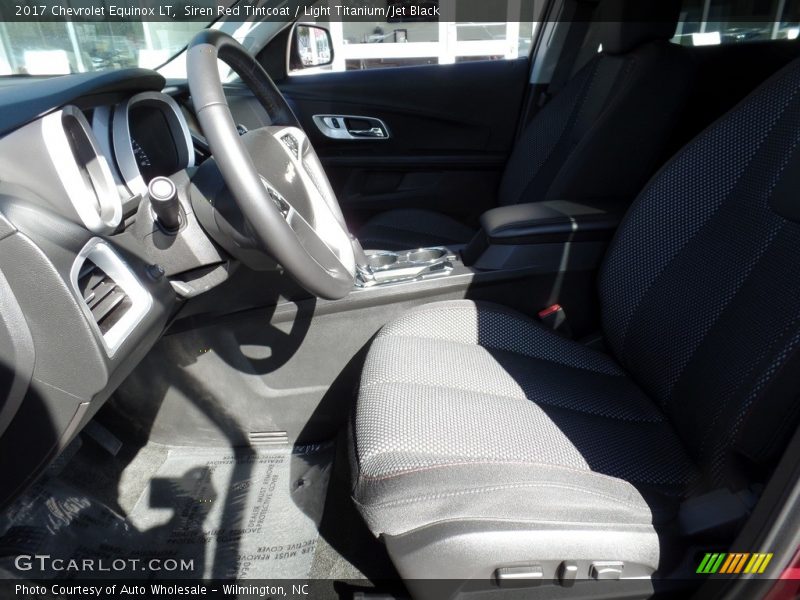 Siren Red Tintcoat / Light Titanium/Jet Black 2017 Chevrolet Equinox LT
