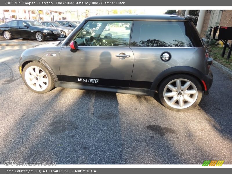 Dark Silver Metallic / Black/Panther Black 2005 Mini Cooper S Hardtop