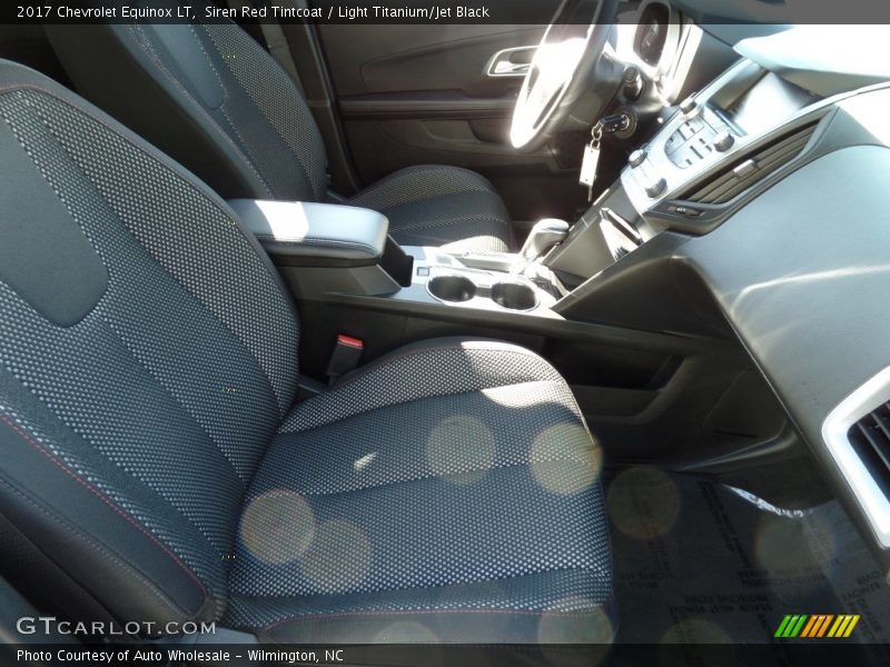 Siren Red Tintcoat / Light Titanium/Jet Black 2017 Chevrolet Equinox LT