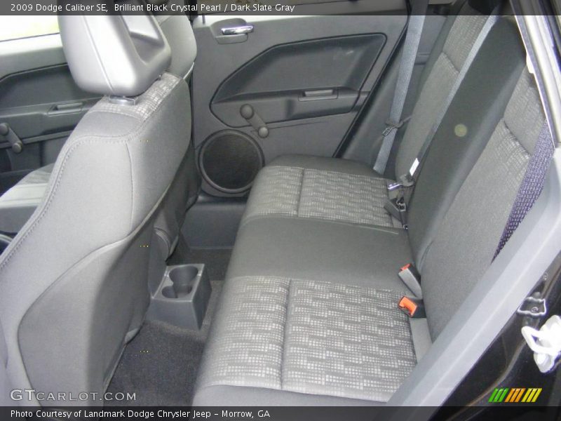Brilliant Black Crystal Pearl / Dark Slate Gray 2009 Dodge Caliber SE
