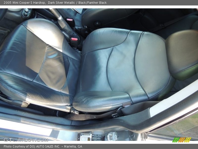 Dark Silver Metallic / Black/Panther Black 2005 Mini Cooper S Hardtop
