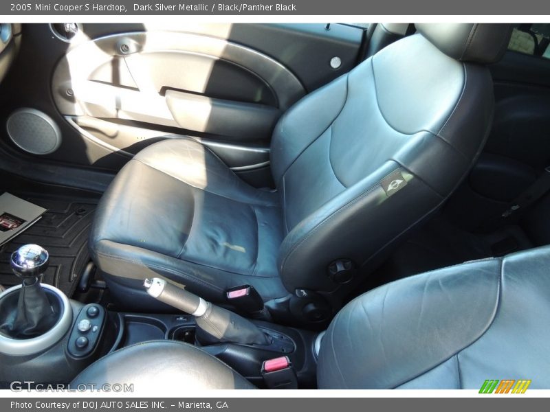 Dark Silver Metallic / Black/Panther Black 2005 Mini Cooper S Hardtop