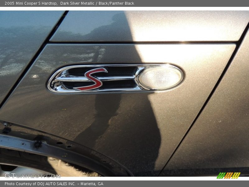 Dark Silver Metallic / Black/Panther Black 2005 Mini Cooper S Hardtop
