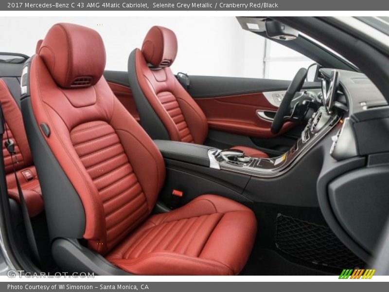  2017 C 43 AMG 4Matic Cabriolet Cranberry Red/Black Interior