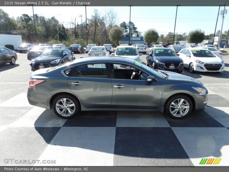 Gun Metallic / Charcoal 2015 Nissan Altima 2.5 SL