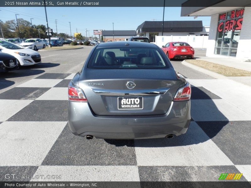 Gun Metallic / Charcoal 2015 Nissan Altima 2.5 SL
