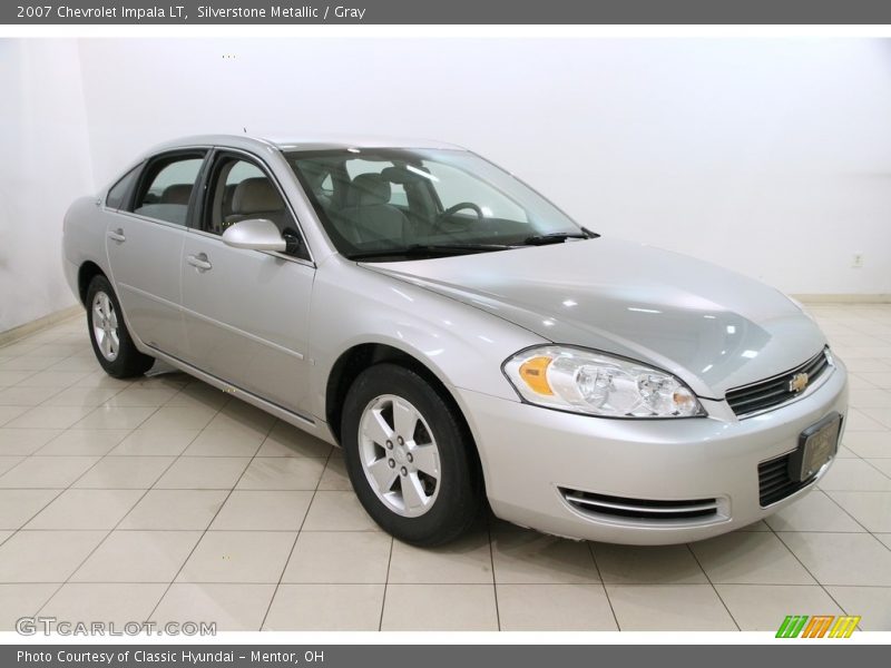 Silverstone Metallic / Gray 2007 Chevrolet Impala LT