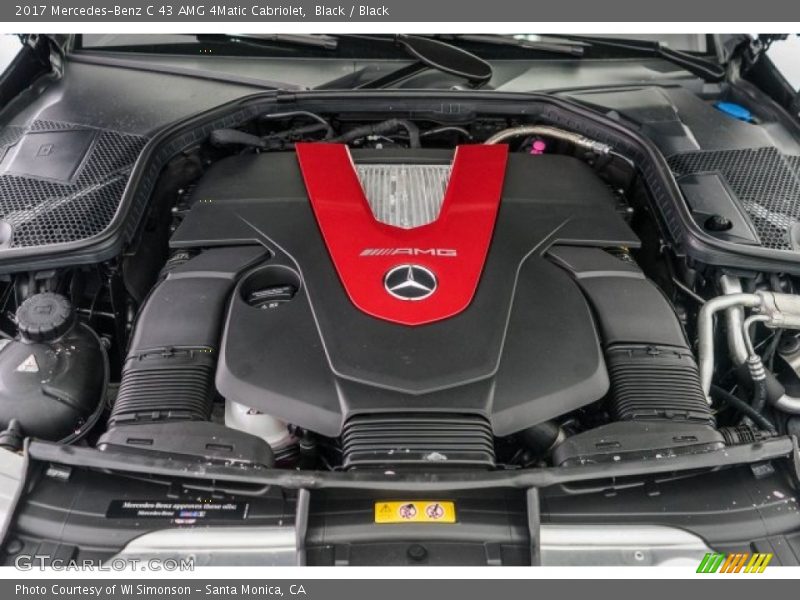  2017 C 43 AMG 4Matic Cabriolet Engine - 3.0 Liter AMG DI biturbo DOHC 24-Valve VVT V6