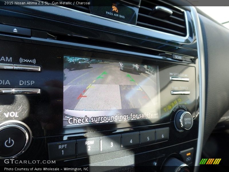 Gun Metallic / Charcoal 2015 Nissan Altima 2.5 SL