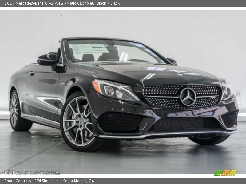 Front 3/4 View of 2017 C 43 AMG 4Matic Cabriolet