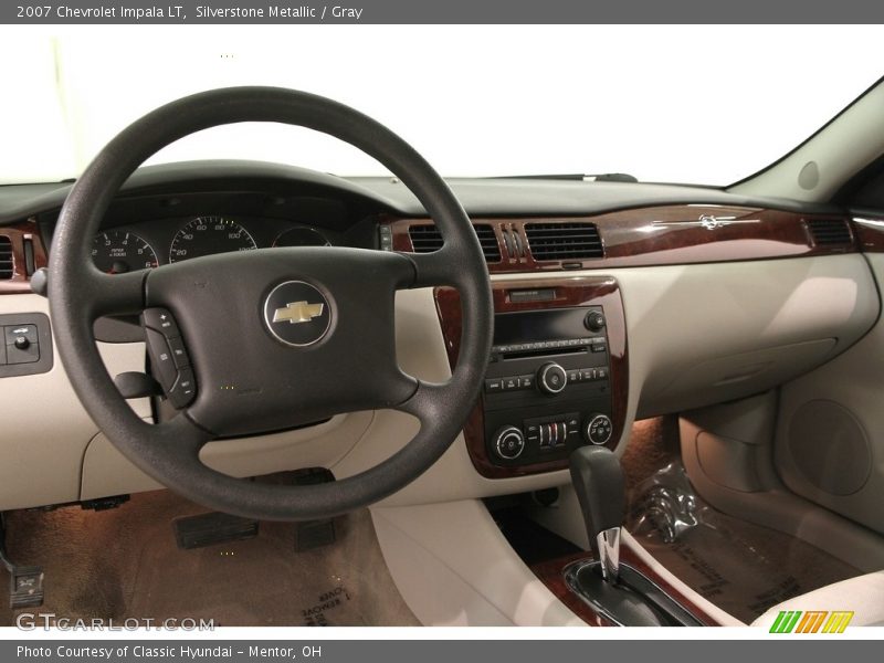 Silverstone Metallic / Gray 2007 Chevrolet Impala LT