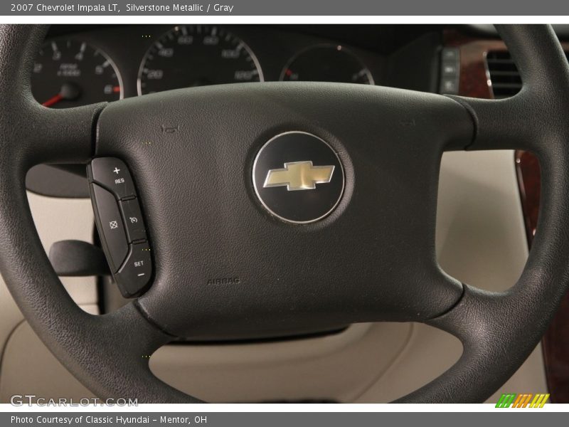 Silverstone Metallic / Gray 2007 Chevrolet Impala LT