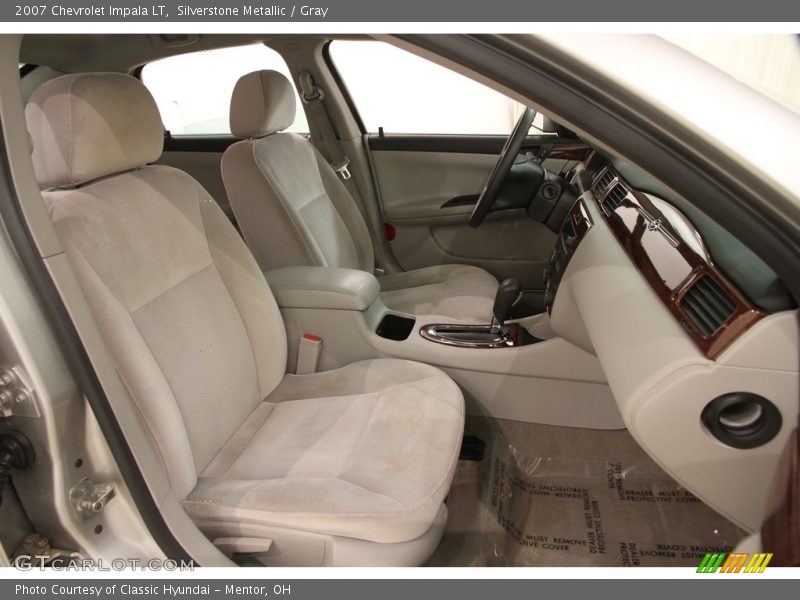 Silverstone Metallic / Gray 2007 Chevrolet Impala LT