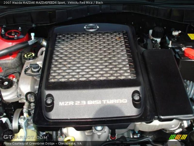 Velocity Red Mica / Black 2007 Mazda MAZDA6 MAZDASPEED6 Sport