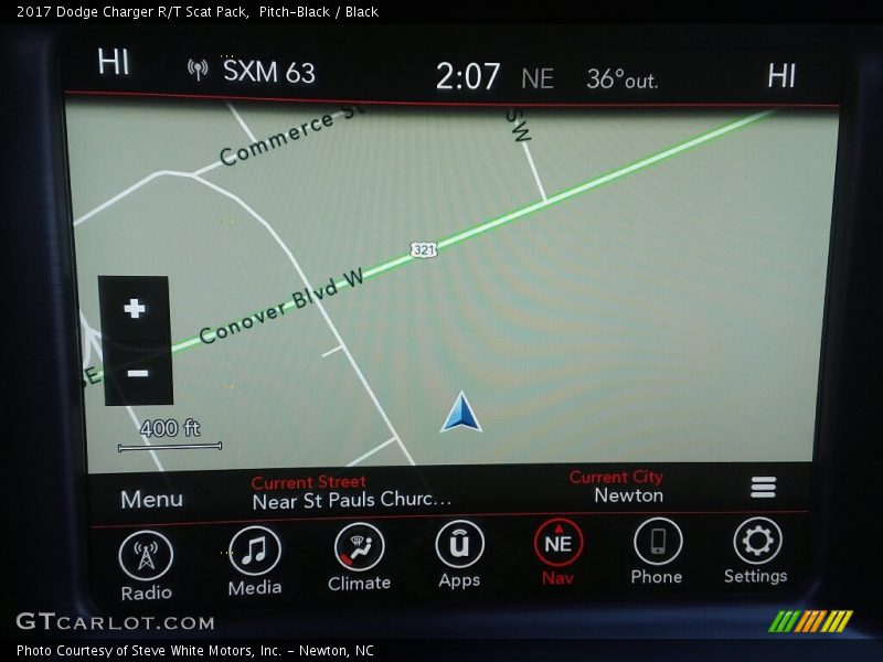 Pitch-Black / Black 2017 Dodge Charger R/T Scat Pack