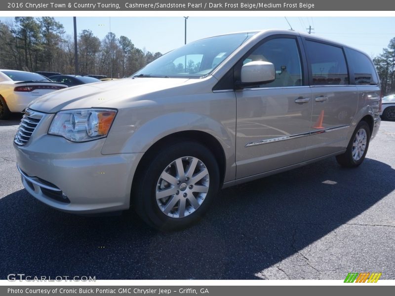 Cashmere/Sandstone Pearl / Dark Frost Beige/Medium Frost Beige 2016 Chrysler Town & Country Touring