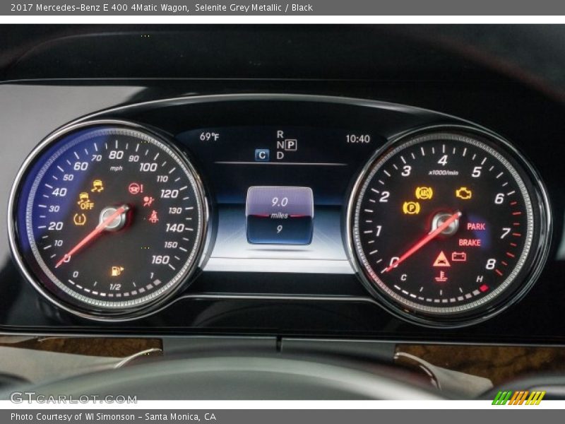  2017 E 400 4Matic Wagon 400 4Matic Wagon Gauges