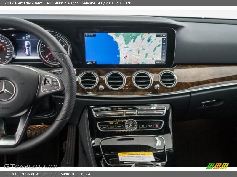 Controls of 2017 E 400 4Matic Wagon