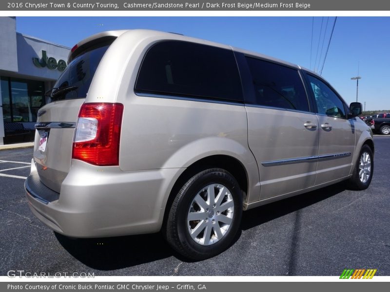Cashmere/Sandstone Pearl / Dark Frost Beige/Medium Frost Beige 2016 Chrysler Town & Country Touring