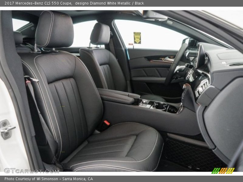 designo Diamond White Metallic / Black 2017 Mercedes-Benz CLS 550 Coupe