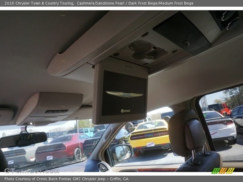 Cashmere/Sandstone Pearl / Dark Frost Beige/Medium Frost Beige 2016 Chrysler Town & Country Touring