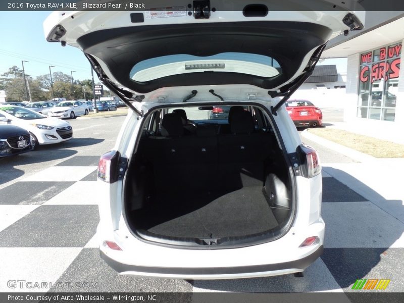 Blizzard Pearl / Black 2016 Toyota RAV4 XLE